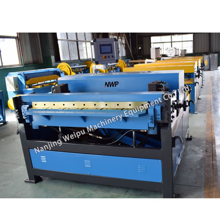 NWP Brand 1.2mm Thick Rectangular Duct Auto Production Line 3 air Duct Making Machine